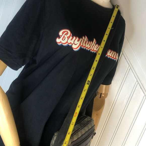 M GUCCI GG Supreme Coated Canvas and Leather Crossbody Messenger Bag VINTAGE - Picture 14 of 17